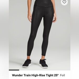 Foil Lululemon leggings
